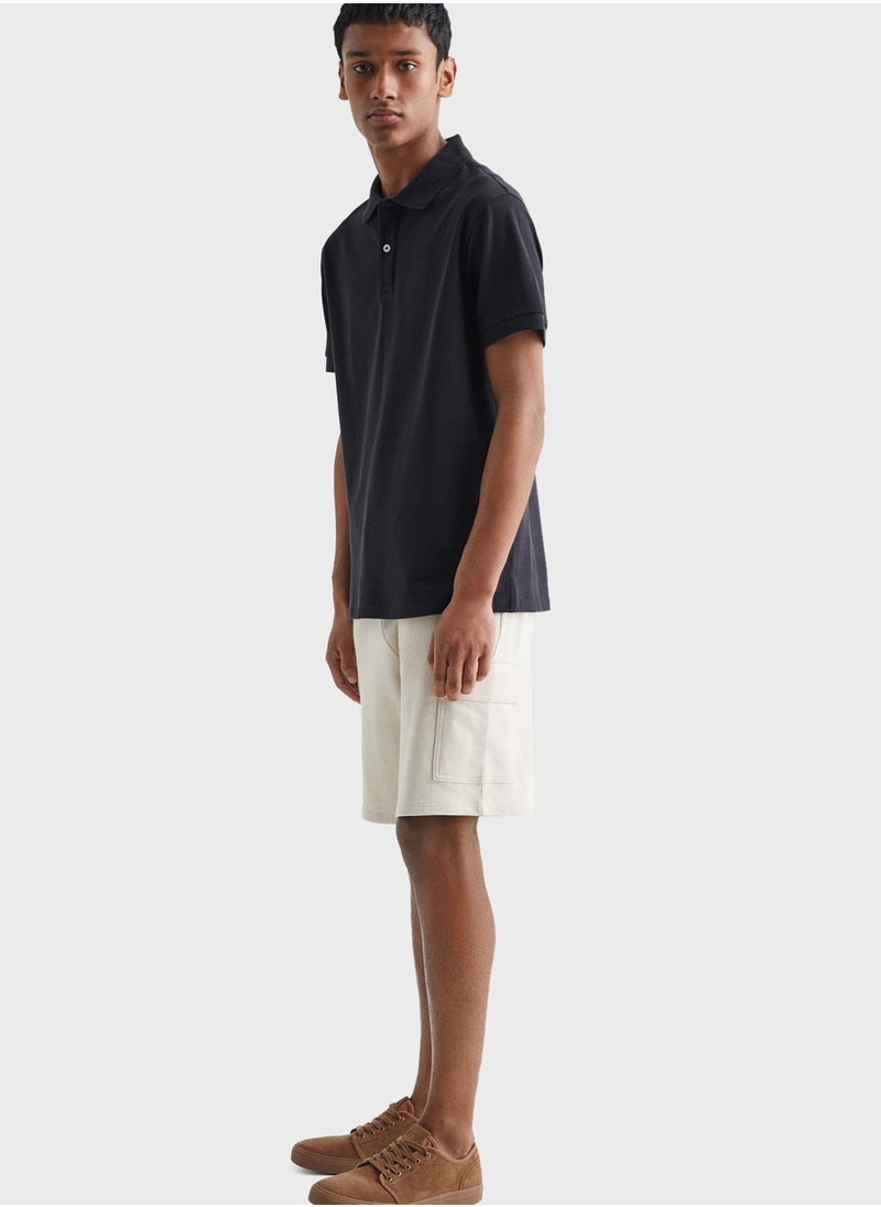 MANGO - Youth Essential Polo - Image 1