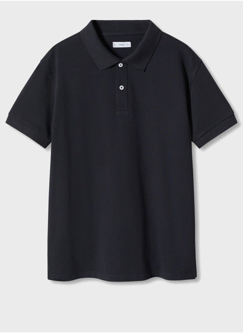 MANGO - Youth Essential Polo - Image 1