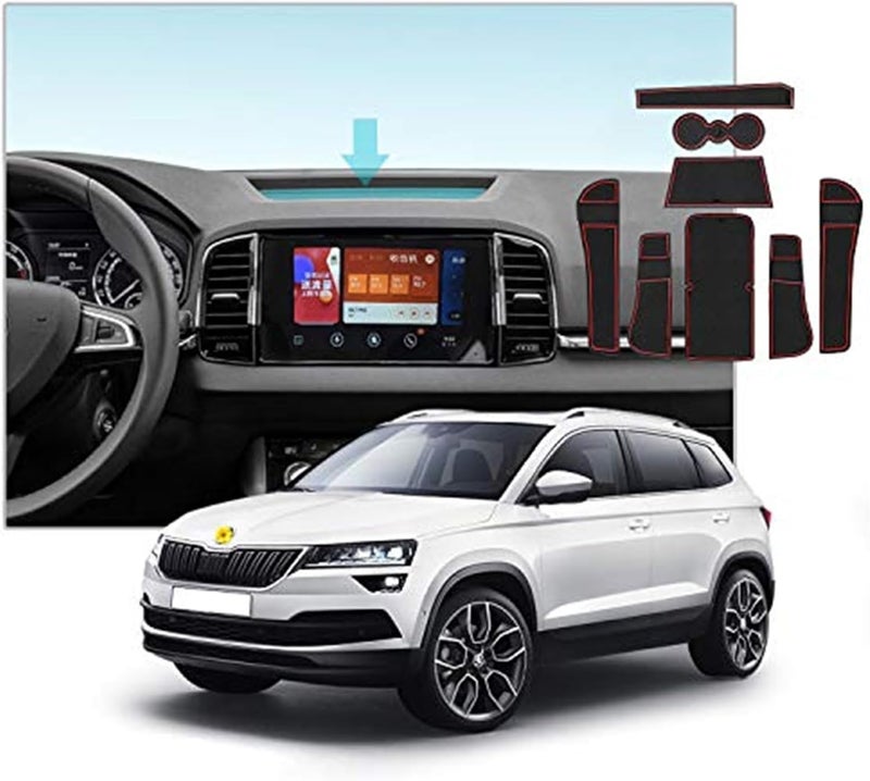 Wivplex Non-Slip Mats for Skoda Karoq 2018+ - Image 3