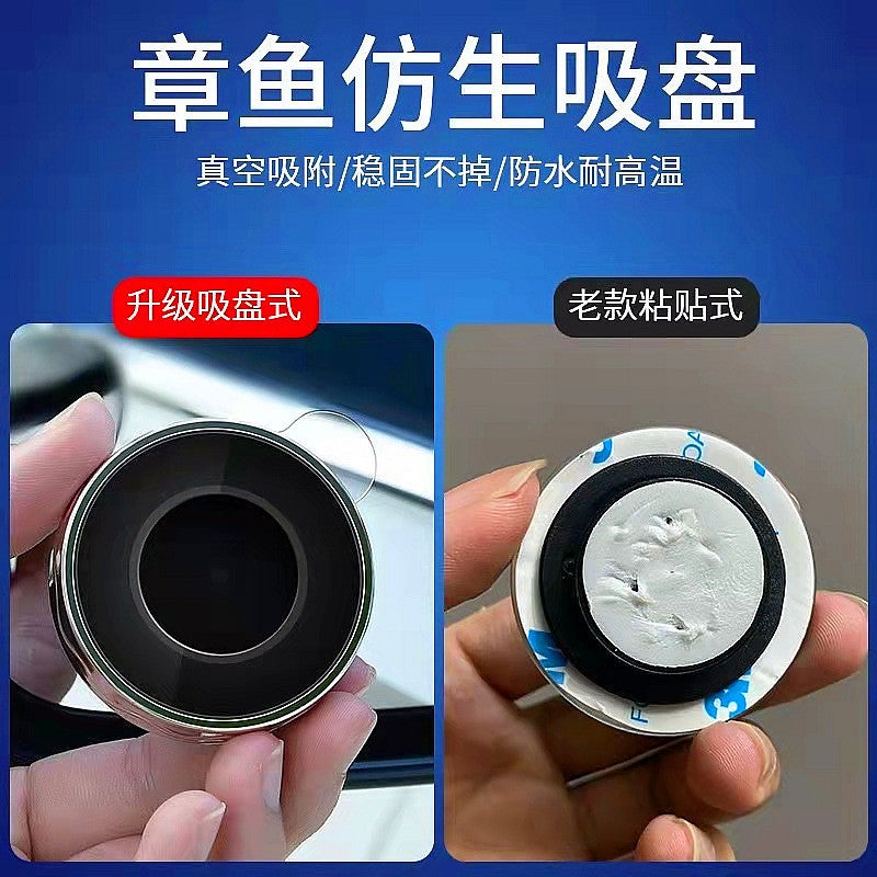 Car Rearview Mirror Small Round Mirror Rear Mirror Auxiliary Blind Area 360 Degree Wide Angle Blind Spot Super Clear Artifact Suction Cup Adsorption - Image 5