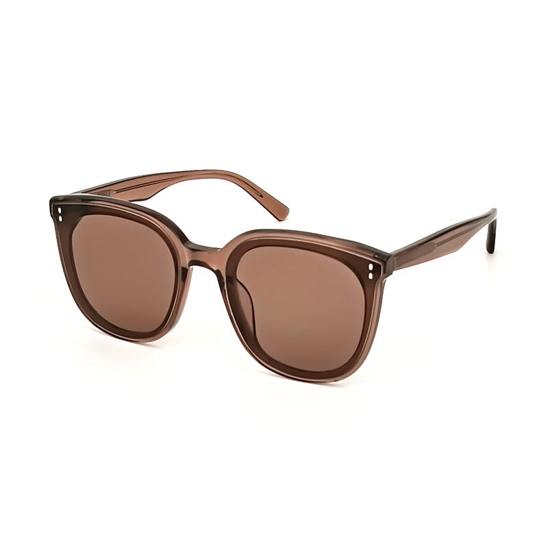 Generic New GM Korean Sunglasses Unisex Fashion UV Protection through tea frame/tea tablet 