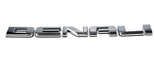 Aimoll Denali Nameplate Emblems Badge for Gm 0716 Yukon Sierra Terrain 1pc Chrome - Image 5