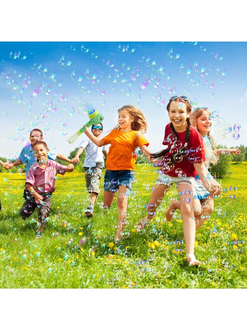 SOLARAE Bubble Gun Bubble Machin, Automatic Bubble Blaster with Bubble Solution, Musical Light Up Bubbles Making Toy Bubble Blower Bubble Maker for Wedding Kids Party Gift Garden Outdoor Activity - Image 5