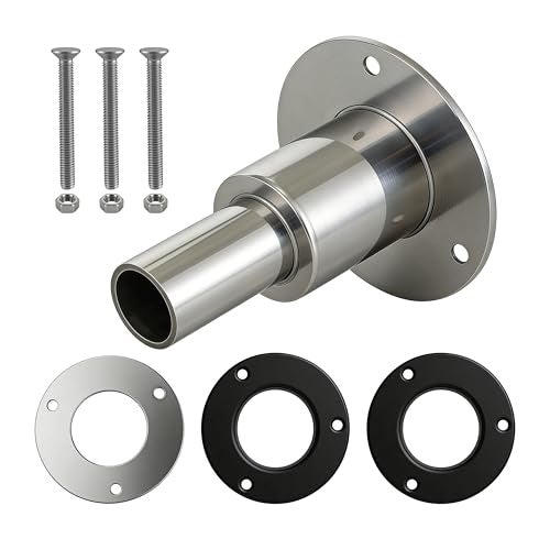 TORDXICS Thru Hull Exhaust Skin,for Diesel Parking heaters,24mm Stainless Steel 316 Tube Pipe Socket Hardware - Image 5