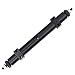 Treehobby Metal NonPowered Rear Axle Tail Axle Upgrade Accessory Fit Compatible with Tamiya 114 RC Tractor Trailer Rear Axle Spare Parts Black 120mm - Image 2