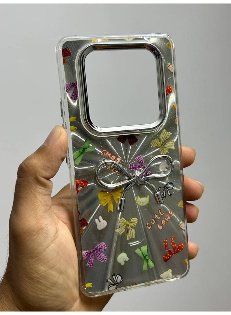 غطاء خلفي علي شكل فيونكا متوافق مع هاتف Xiaomi Redmi Note 14 Pro - Image 2