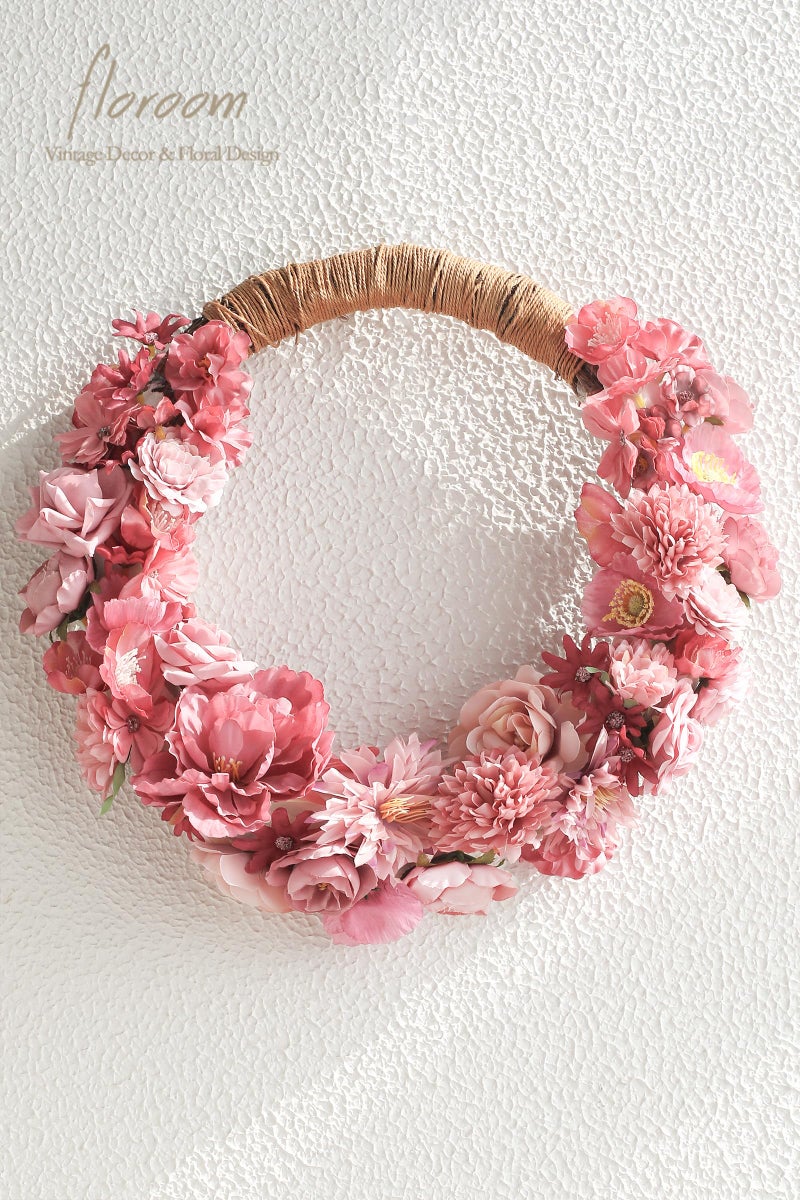 Floroom Mini Artificial Flower Heads Dusty Rose Fake Peony Daisy Rose Multicolor Small Faux Silk Flower Heads for Cake Craft Garland Wedding Party Graduation Cap DIY Home Decoration, 0.8"-3.6" - Image 4