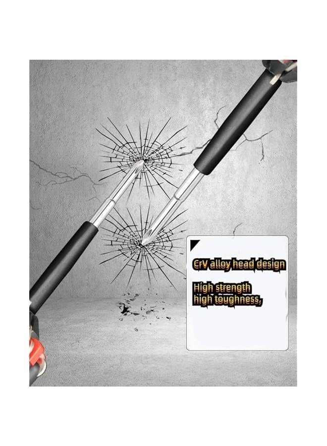 8 In 1 Screwdrivers With Worklight And Flashlight, Multifunctional Screwdriver For Home Kitchen Car, Portable Multi Tool Screwdriver Professional Repair Tool, Screwdriver Kit Tool Set - Image 3