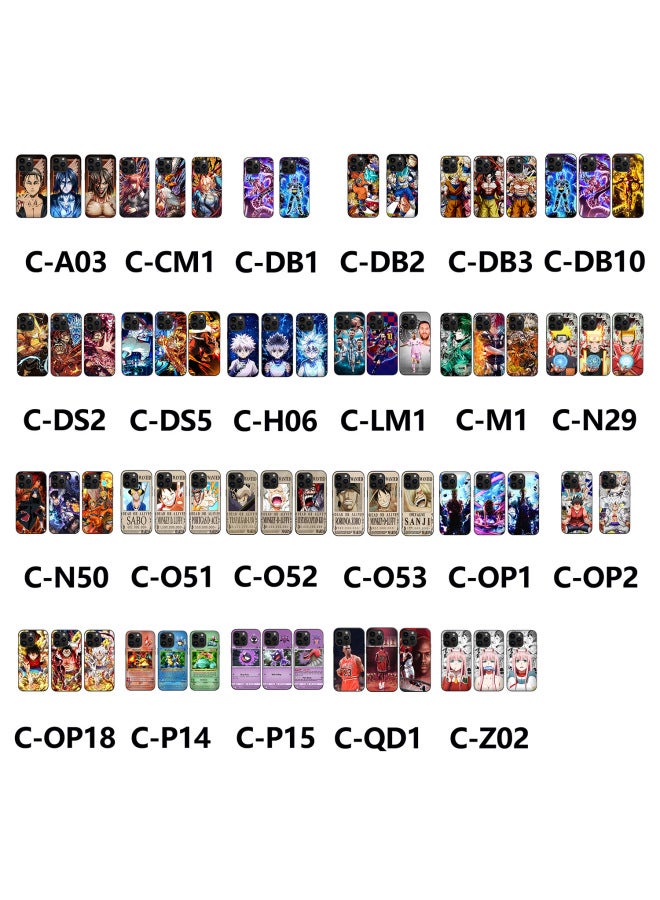 Can Send 3D Gradient Mobile Phone Case Animation Change Figure Three-in-one For Iphone Mobile Phone Case For AppleMobile Phone Protective Case-Color:C-OP2-Applicable Model:For Iphone 13 Pro