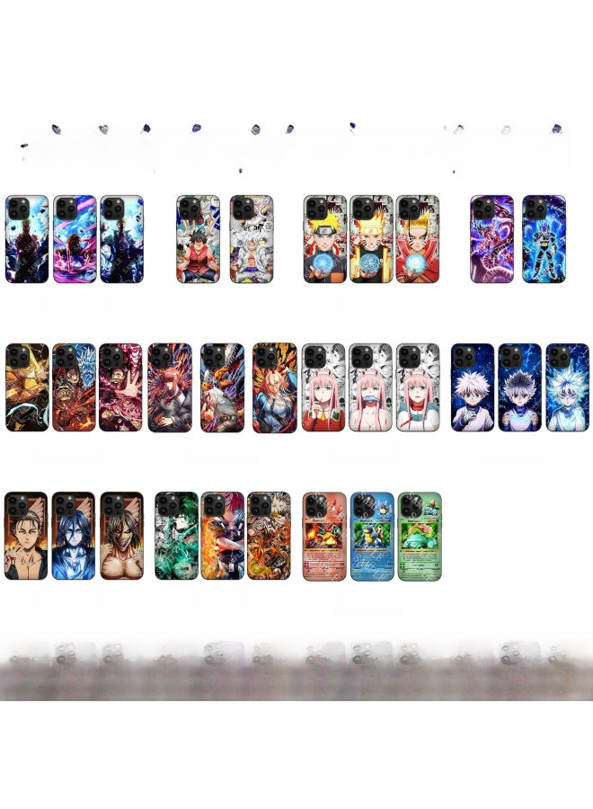 Can Send 3D Gradient Mobile Phone Case Animation Change Figure Three-in-one For Iphone Mobile Phone Case For AppleMobile Phone Protective Case-Color:C-OP2-Applicable Model:For Iphone 13 Pro