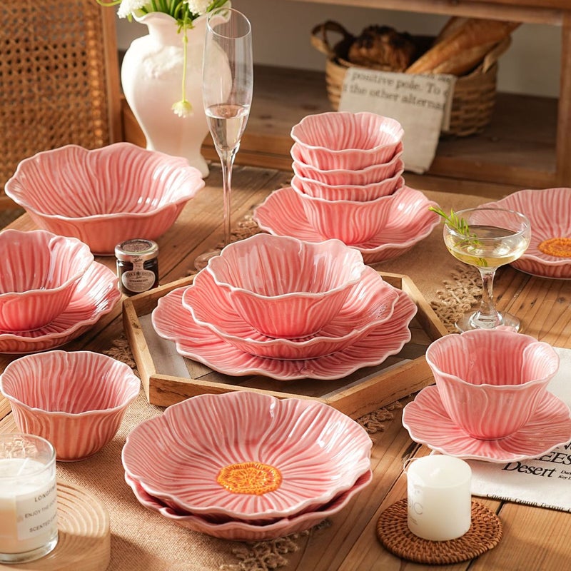 CME Ceramic Rice Bowl Household 2026 New Ceramic Dinnerware Set Year of the Horse Rice Bowl Underglaze Color Newlywed Gift Dinnerware - Image 1