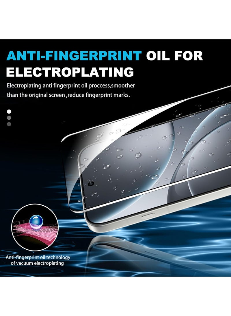 general [2+2 Pack] Screen Protector + Camera Lens Protector Compatible with OPPO Find X9 Pro 2025, 9H Hardness HD Sensitive Tempered Glass Screen Protector - Anti-Fingerprint - Image 2