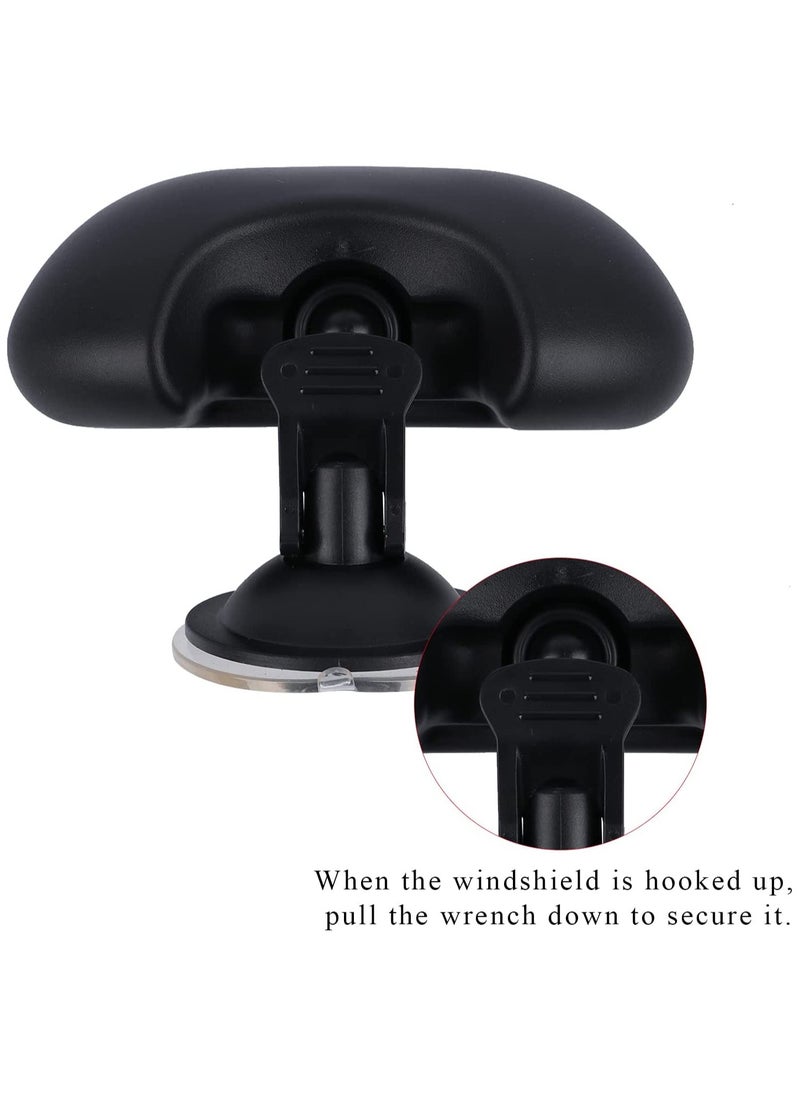 SYOSI Car Backseat Safety Mirror Baby Car Mirror for Rear View Shatterproof Baby Backseat Mirror with Suction Cup 360° Adjustable Safety Car Seat Mirror for Rear Facing Infant Clear Wide Vision  - Image 5