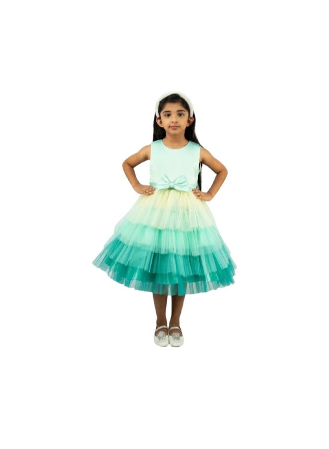 دىدانيالا فستان تُل دانتيلا أومبر - Image 1