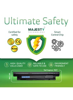 Majesty XCMRD Laptop Battery for Dell Inspiron Enjoy reliable performance and long-lasting power with the Majesty XCMRD battery, designed to meet the needs of various Dell Inspiron devices.  - Image 5
