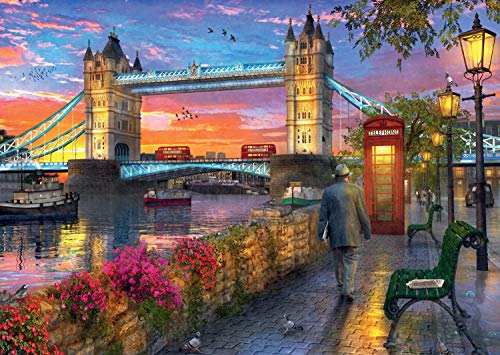 Ravensburger Tower Bridge of London at Sunset 1000 Piece Jigsaw Puzzle for Adults and Kids Age 12 Years Up - Image 5