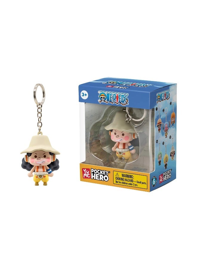 One Piece Collectible Keychain Pocket Hero Chibi Series - Usepp - Image 1