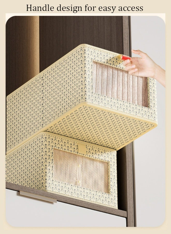 بمعنى سحر بمعنى حديقة 3 قطعة قابلة للطي خزانة تخزين مربع - Image 4