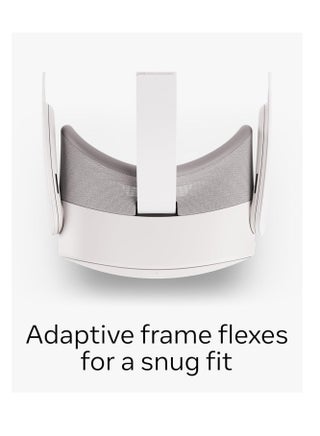 Quest 3S Breathable Facial Interface - Light Gray - view 3