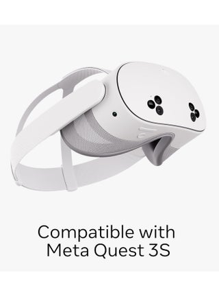 Quest 3S Breathable Facial Interface - Light Gray - view 5