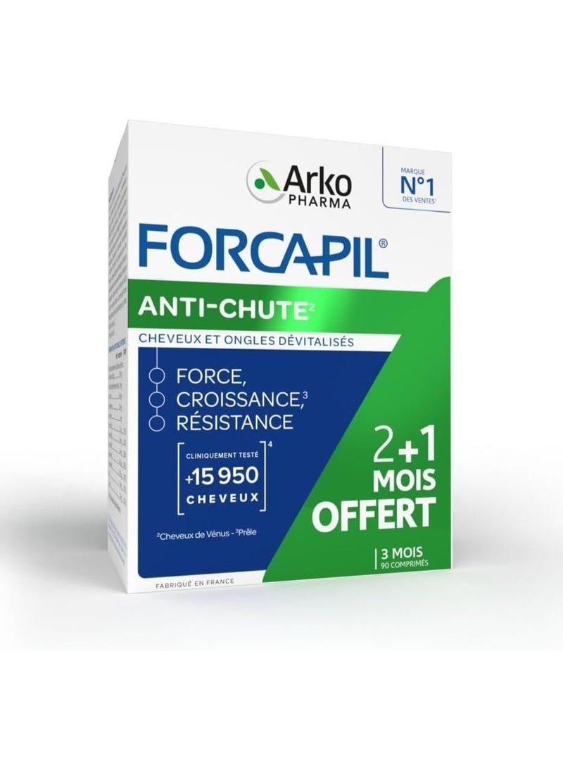 Arkopharma Forcapil Hair Activ 90 tablets 2 months + 1 month
