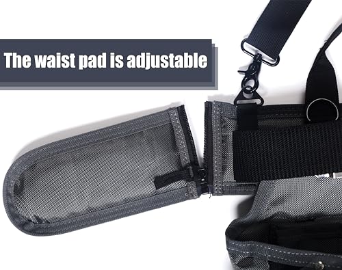 VIDAR TOOLS Tool belt,Tool Belts for Men with Suspenders and Magnetic Tool Pouch.Heavy Duty Carpenter/Construction Tool Belt. - Image 5