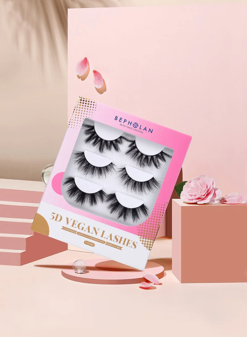 BEPHOLAN BEPHOLAN Super Volume Multi-layered Faux Mink-XMZ270