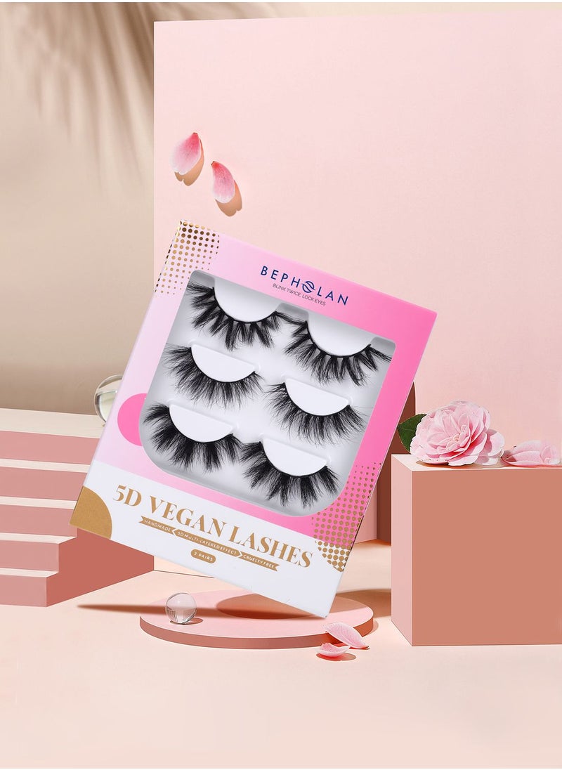 BEPHOLAN - BEPHOLAN Super Volume Multi-layered Faux Mink-XMZ270 - Image 1