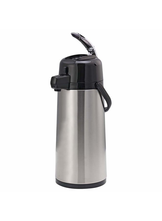Service Ideas ECAL22S Eco-Air Airpot with Lever Lid, 2.2 L, Glass lined - Image 4