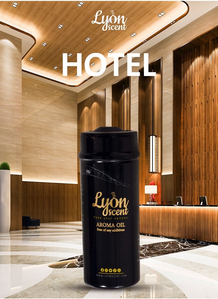 LYON SCENT - Lyon Scent Aroma Oil, 100% Pure Oil, Perfume for Air Freshener, Diffuser Aroma, Fragrance Oil, Air Freshener Oil refill, Essential Scented Oil, Luxurious Scent (HOTEL) - Image 1