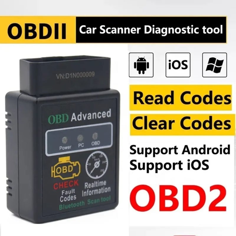mr.fix Mr Fix? New & Advanced OBD Bluetooth Auto Scanner OBDII 2 Car ELM 327 Diagnostic Tool Scanner Interface Supports All OBD2 Protocols Compatible with Coupe - Image 2