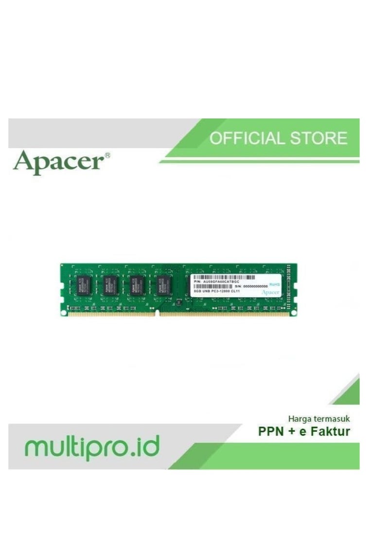 Apacer APACER DDR3 DIMM 1280011 4GB RAM provides fast and reliable performance for printers and computers, ideal for improving performance and increasing speed. 