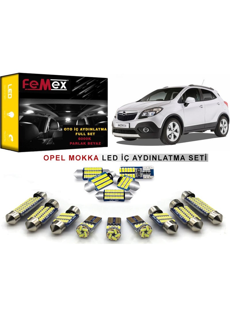Femex Opel Mokka Interior Lighting Bulb Set Bright White  - Image 2