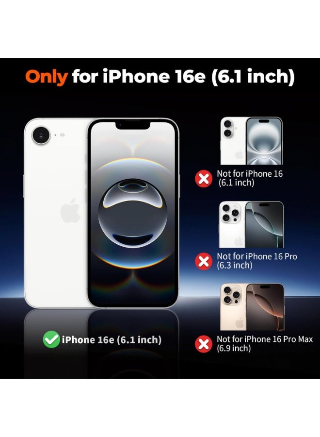 Magnetic for iPhone 16e Case, [Compatible with MagSafe] [10 FT Military Grade Drop Protection] Slim Translucent Matte Shockproof Anti-Scratch Phone Case, (Pink) - Image 5