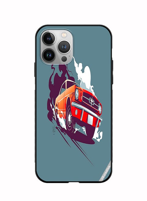 Protective Case Cover For Apple iPhone 12 Pro Max Mustang Design Multicolour