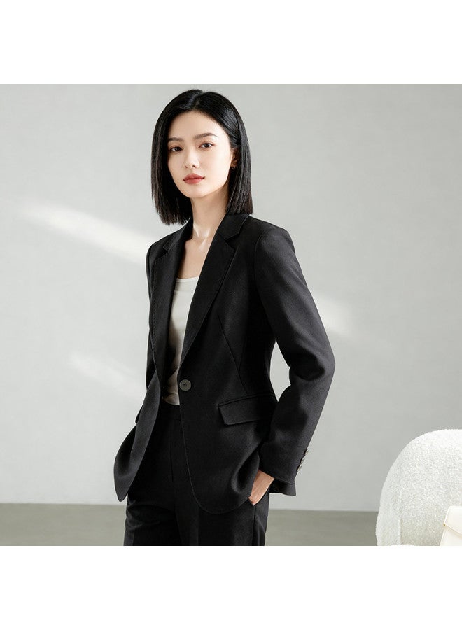 Fapai Women's Suit Spring And Autumn Jacket Simple And Versatile Commuter Blazer High-end Slimming Suit For Women - Image 5