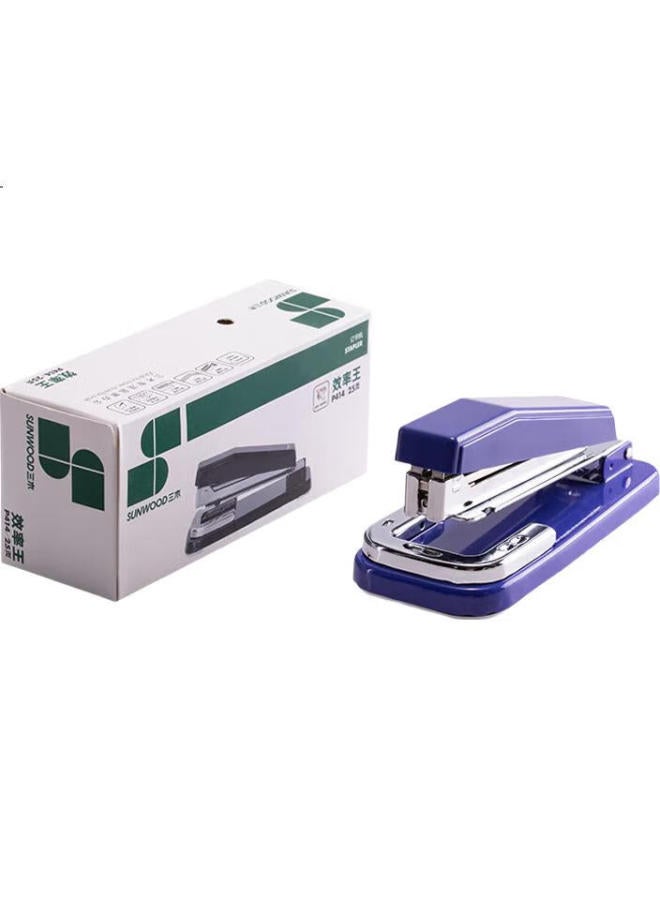 Sunwood (Sunwood) Efficient King Series 25-Sheet Rotating Stapler Compatible With 24/6 Staples Blue P414 - Image 2