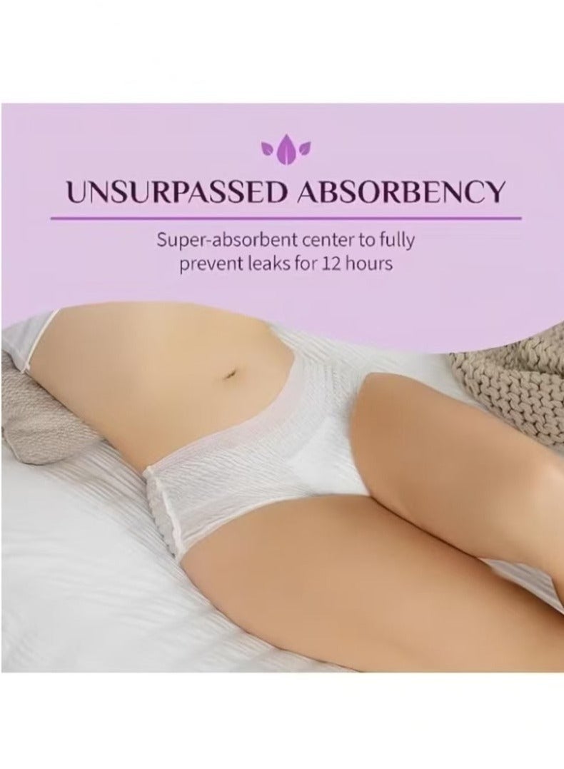 ميسكر MISECR 10 ملابس داخلية للنساء لمرة واحدة ، بنطال من نوع السراويل ، متوسط / كبير / أكبر - Image 4