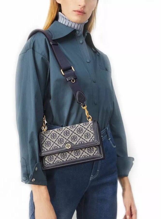 Burch Tory  T Monogram Shoulder Bag - Image 2