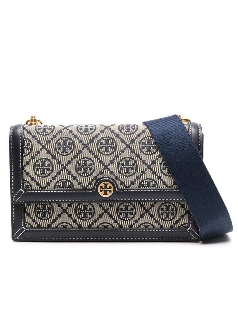 Burch Tory  T Monogram Shoulder Bag - Image 1