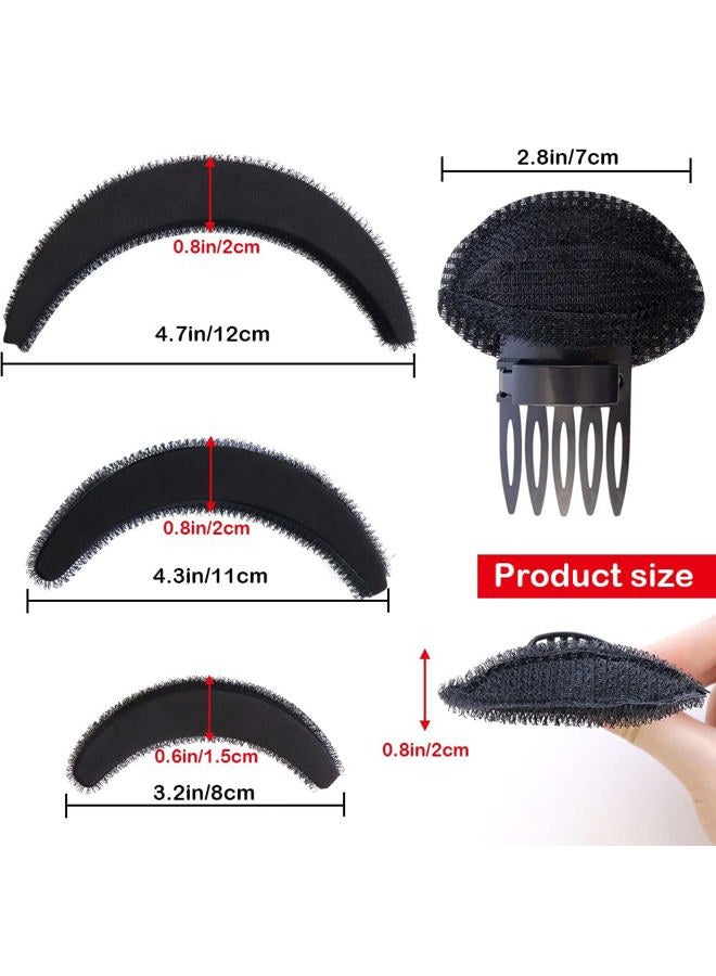 NAIHOD مجموعة أدوات تصفيف الشعر لزيادة حجم الشعر - 10 قطع من إسفنجة البامب - Image 2