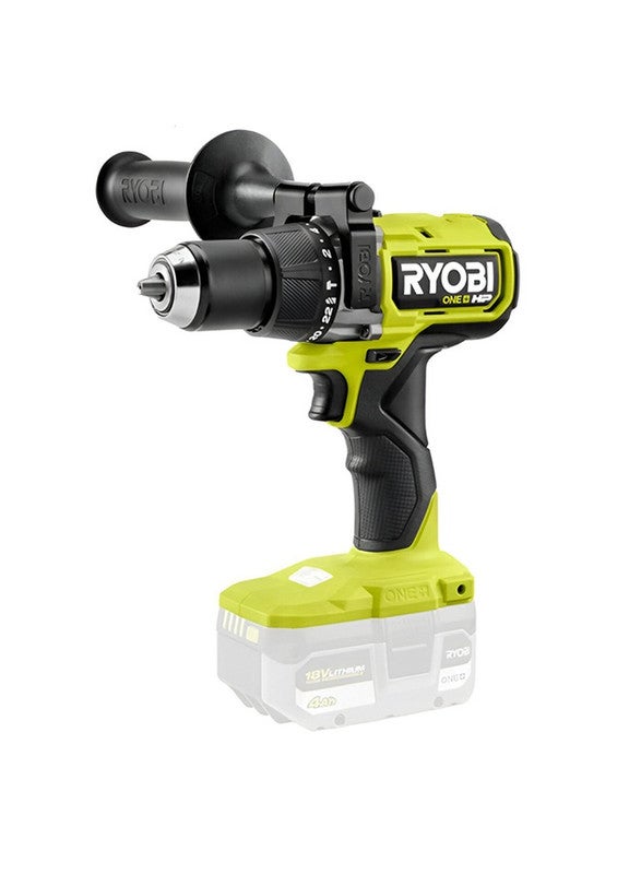 Ryobi Battery Hammer Drill, For Steel / Wood / Masonry, 13 mm, 18V, Without Battery And Charger - Image 1