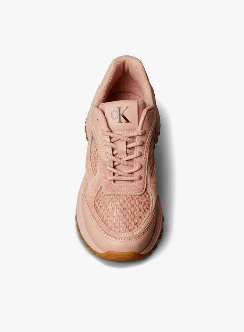 CALVIN KLEIN  Leather and Breathable Mesh Trainers for Women | Best Price UAE