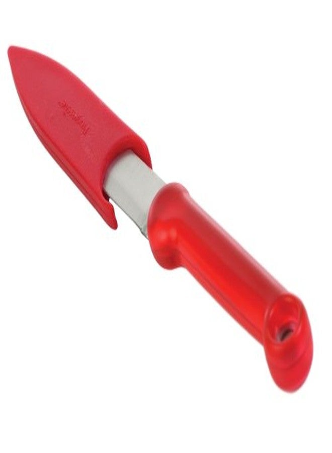 بريب ووركس سكاكين تقشير الطعام الآمنة من بريب وركس - مجموعة من 3 قطع، مرمزة بالألوان لتحضير الطعام بشكل آمن - Image 2