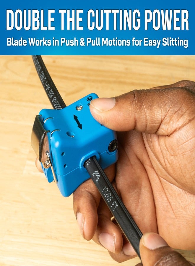 جونارد تولز أداة تقطيع أسلاك الحبر المسطحة WTS-1 من جونارد تولز - أداة تحضير كابلات FTTx، تشغيل شفرة الدفع والسحب، فصل أسلاك النحاس - Image 5