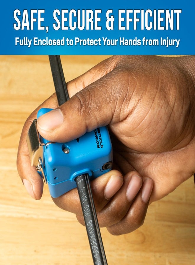 جونارد تولز أداة تقطيع أسلاك الحبر المسطحة WTS-1 من جونارد تولز - أداة تحضير كابلات FTTx، تشغيل شفرة الدفع والسحب، فصل أسلاك النحاس - Image 4