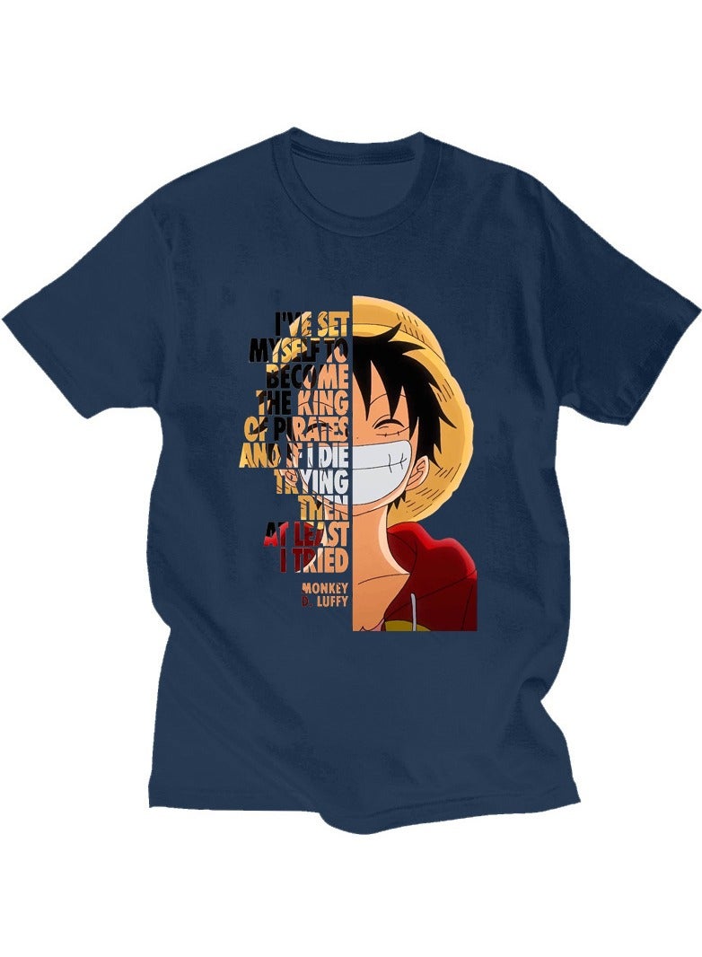 KUYING One Piece Short Sleeved T-Shirt 