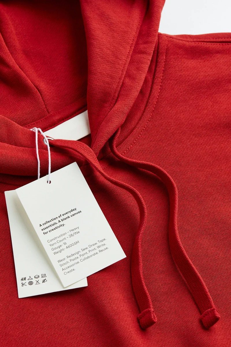 اتش اند ام Oversized Fit Cotton hoodie