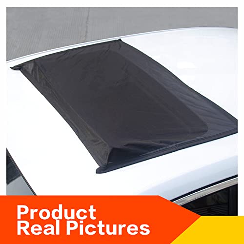VARGTR Car Sunroof Sunshade, Sun Shade Magnetic Net,Car Roof Cover for Overnight Camping,Breathable Mesh Magnetic Sunroof Screen,UV Sun Protection for Baby Kids Breastfeeding When Parking on Trips - Image 4