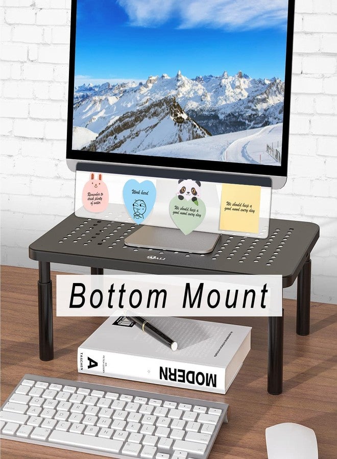 Yocoolfun 2 Pieces Monitor Memo Board Top Mount,18“ Monitor Sticky Note Holder,Universal Transparent Sticky Notes Memo Pad,Sticky Boards,Message Board for Computer Monitors - Image 5